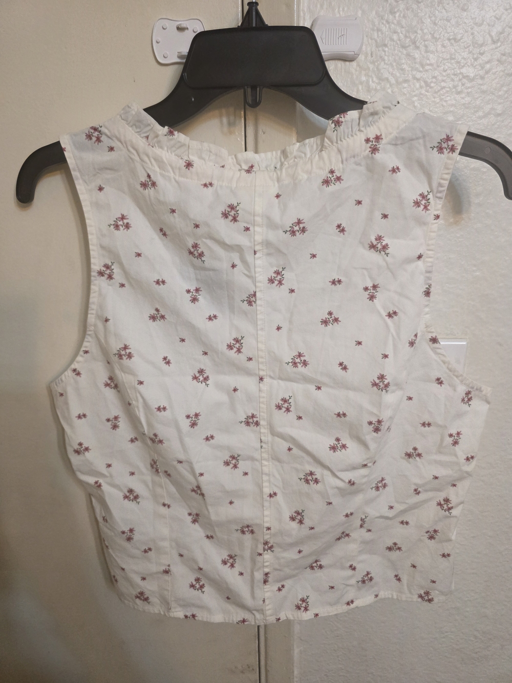 Levi's White Floral Tie-Front Camisole - Picture 5 of 5